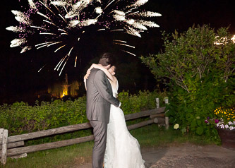 Andrea & Matt's wedding Auberge des Gallants