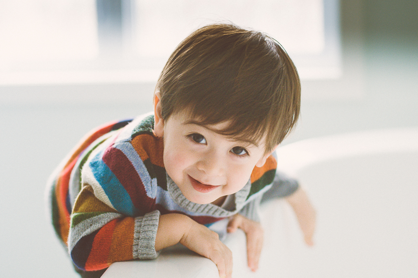 Professional Family Portrait Session At Home